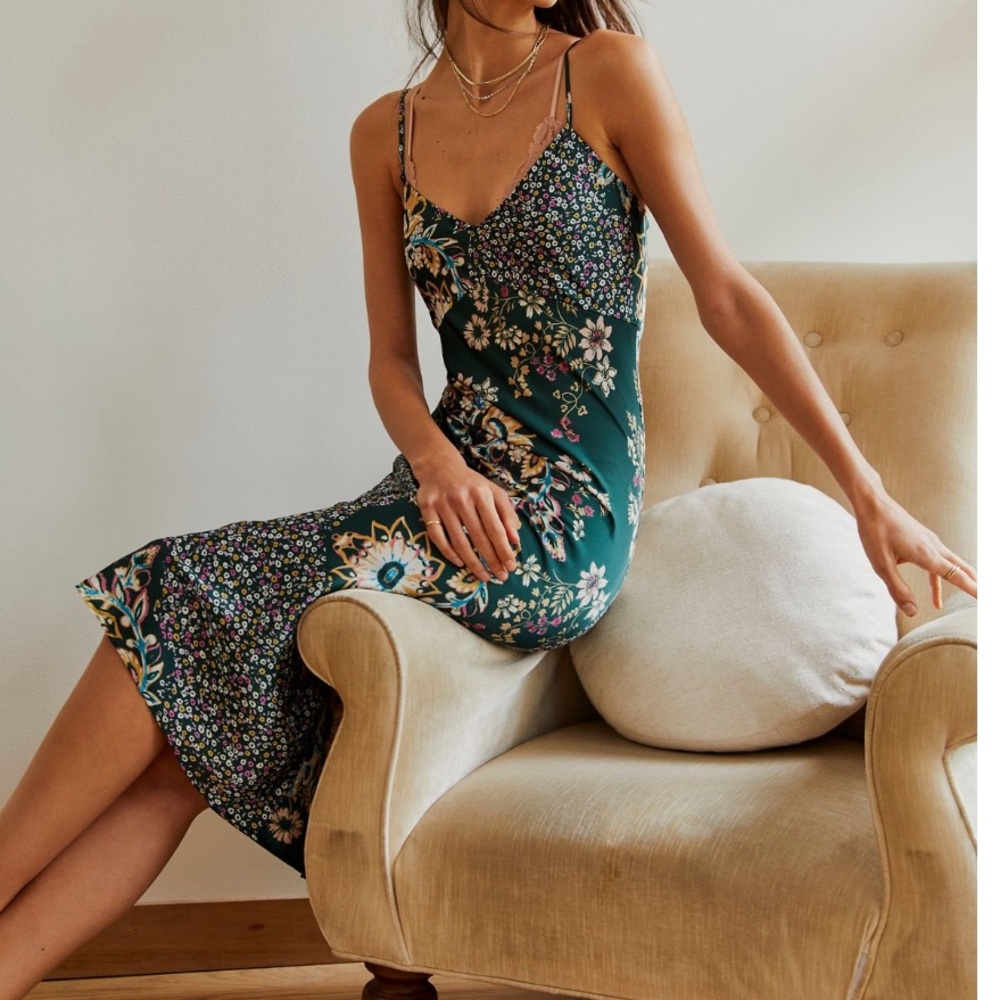 Your Better Side Midi Slip, Free People
